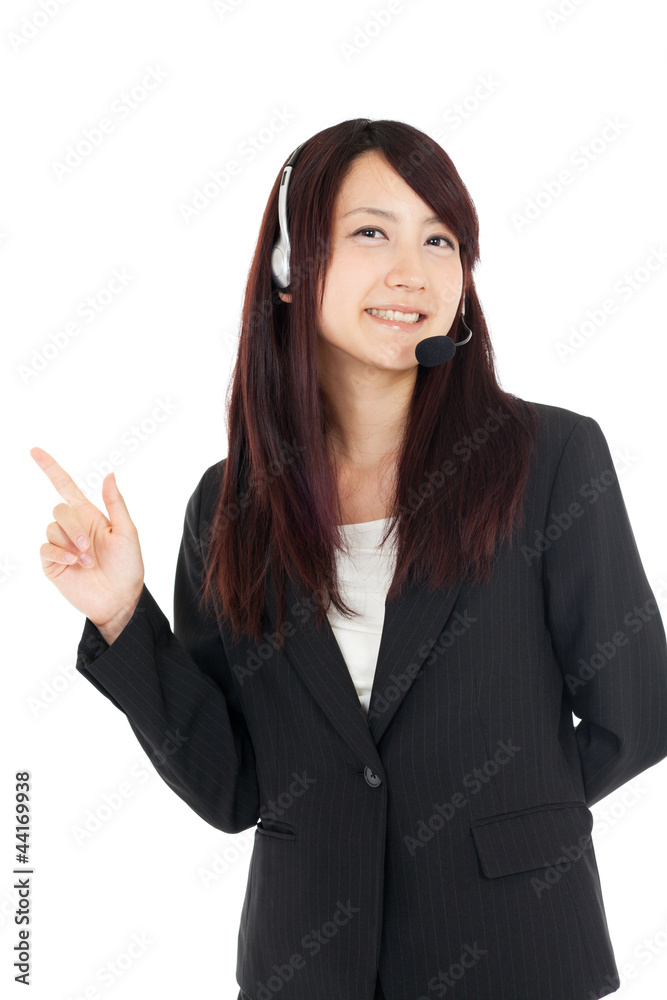 Beautiful business operator. Portrait of asian. Beautiful business operator. Portrait of asian.