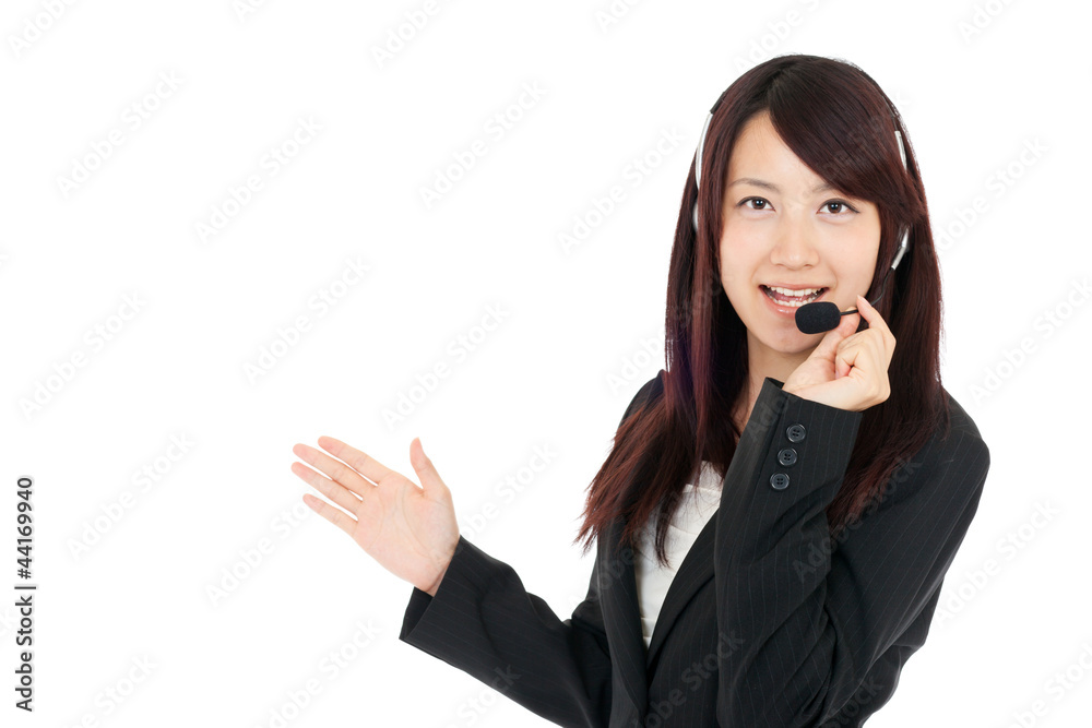 Beautiful business operator. Portrait of asian. Beautiful business operator. Portrait of asian.