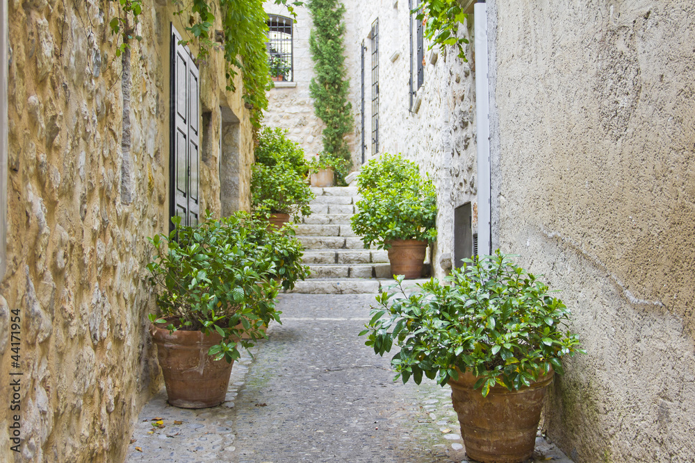 Narrow street in Provence