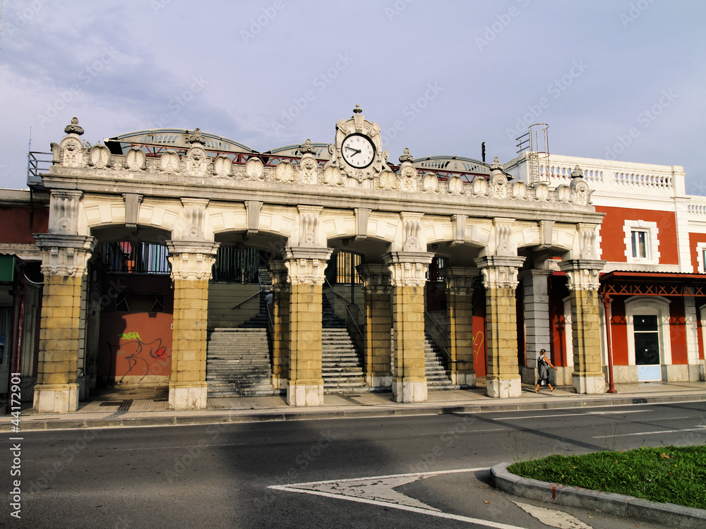 Fototapeta premium Train Station in San Sebastian(Donostia), Spain