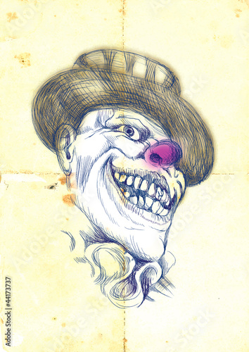 clown, halloween mask