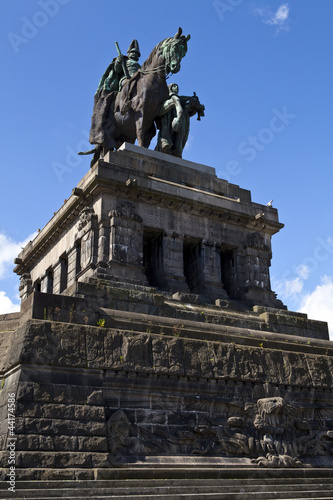 Monument to Kaiser Wilhelm I in Koblenz