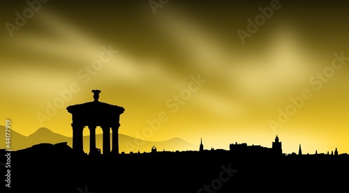 Silhouette - Edinburgh