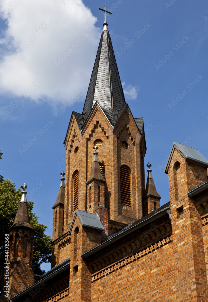 Evangelische Kirche in Linz, Germany