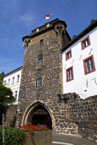 Rheintor Gate in Linz am Rhein in Germany photo