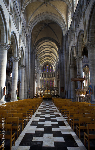 St Martin's Cathedral in Ypres photo