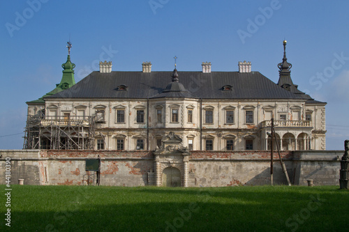 Pidhirtsi old castle located near Lviv