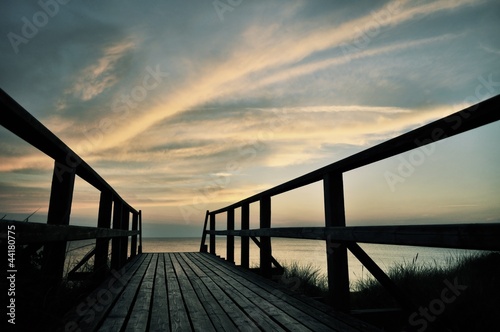 Sylt in der Abendd  mmerung