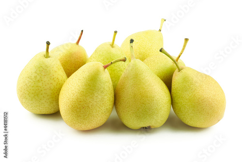 Lots of yellow pears