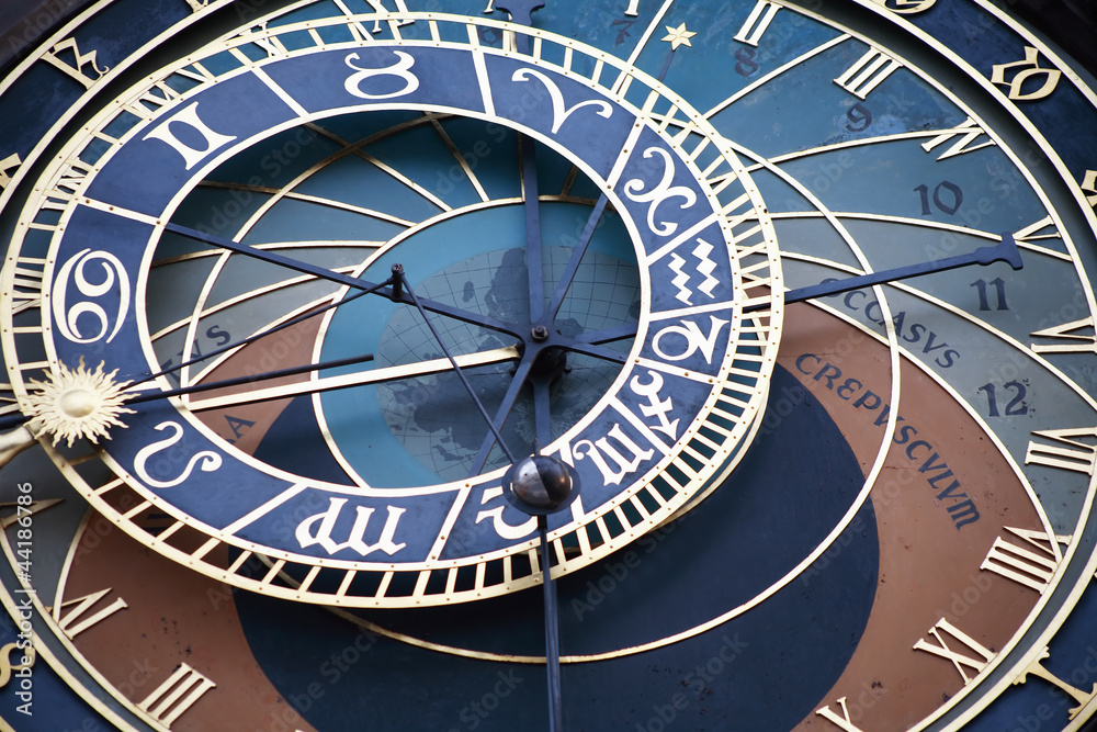 Naklejka premium Prague Astronomical Clock