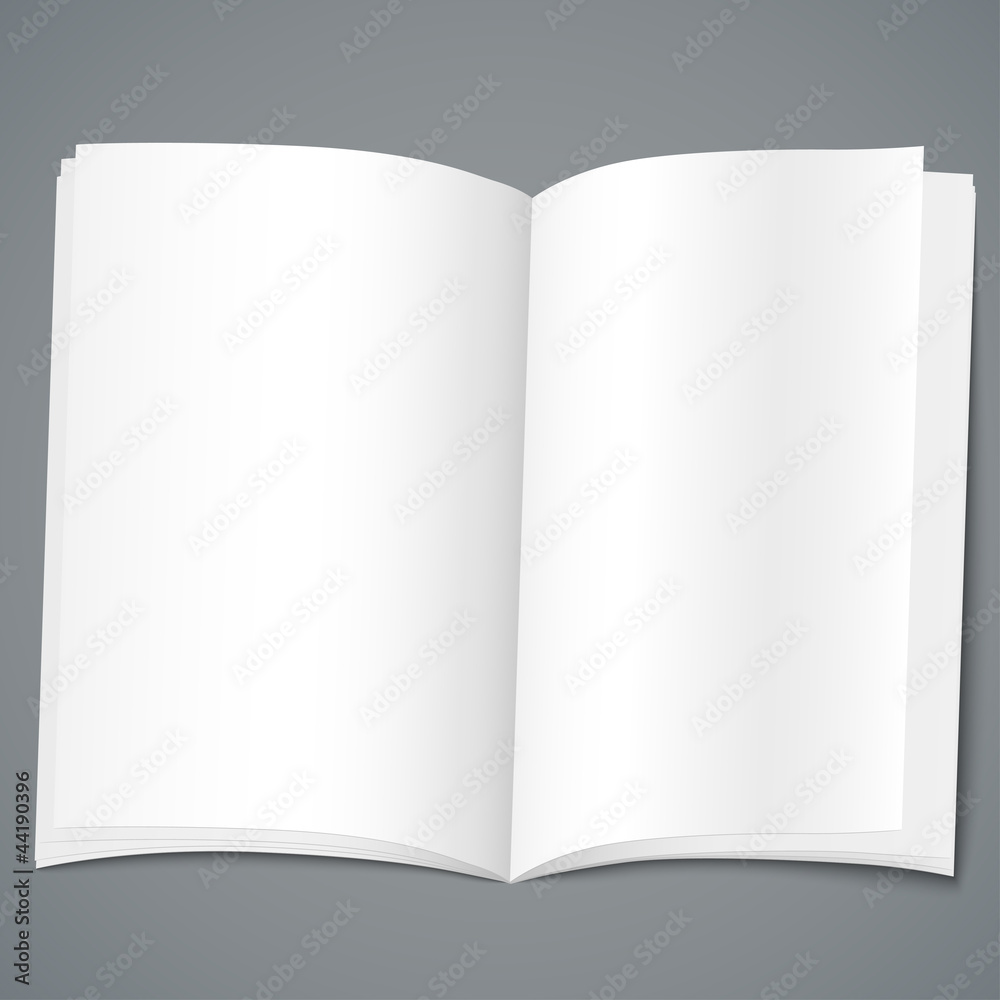 Empty brochure design template Empty brochure design template