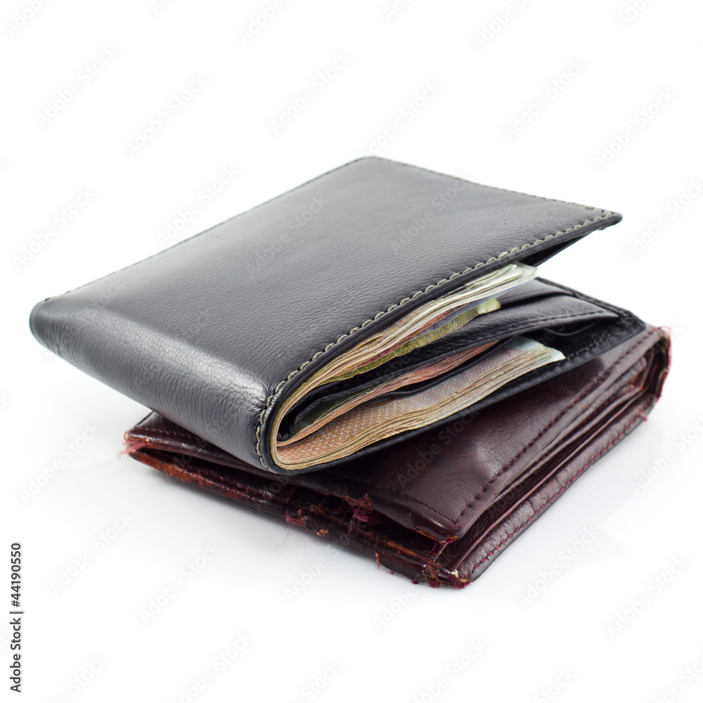 New and old wallet New and old wallet