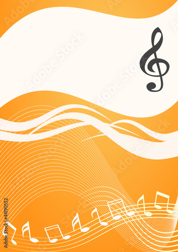 Music abstract background