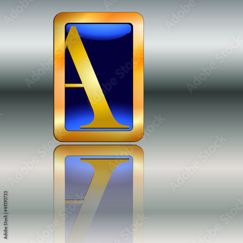Goldplakette A