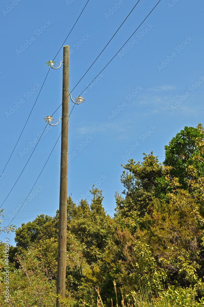 Obraz premium strommast