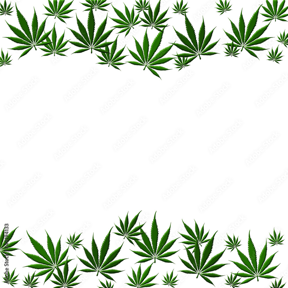 Marijuana Leaf Background
