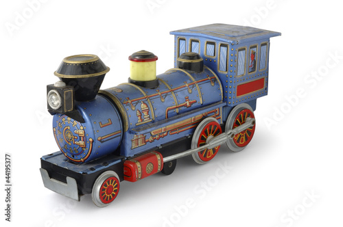 Toy Train Blue photo