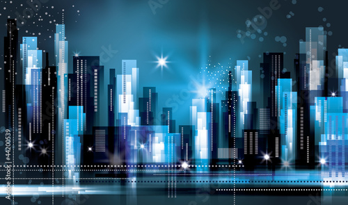 City Landscape at Night
