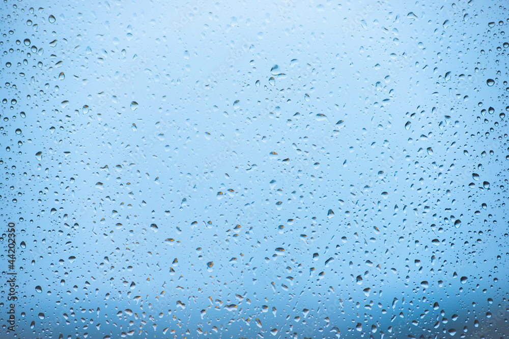 Rain on window Rain on window