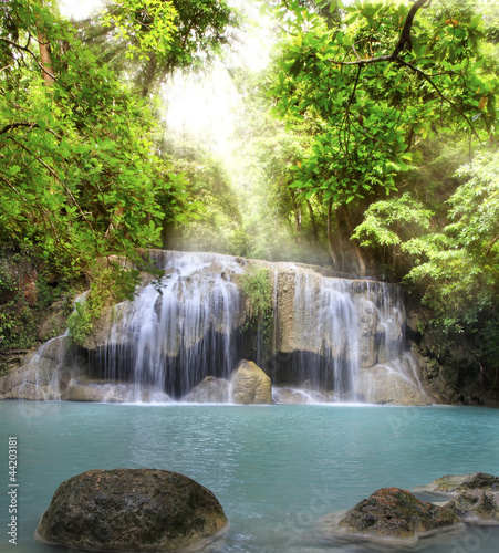 Erawan Waterfall © anekoho