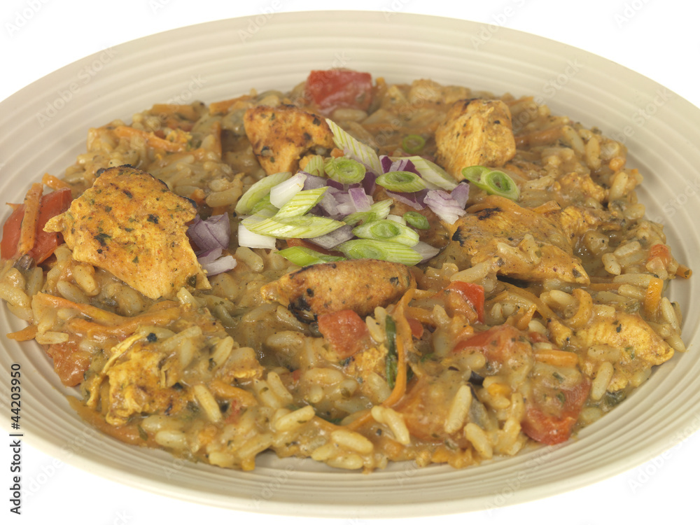 Spicy Chicken with Rice Spicy Chicken with Rice
