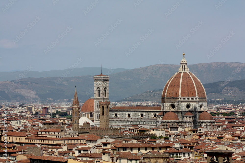 Vue générale de Florence, Toscane, Italie