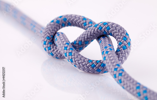 blue rope knot