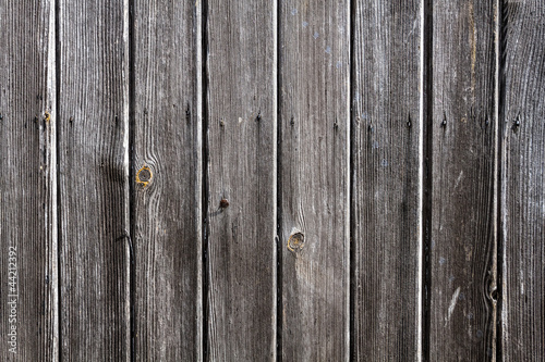 Close up of old weathered planks