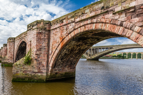 Old bridge in Berwick-upon-Tweed