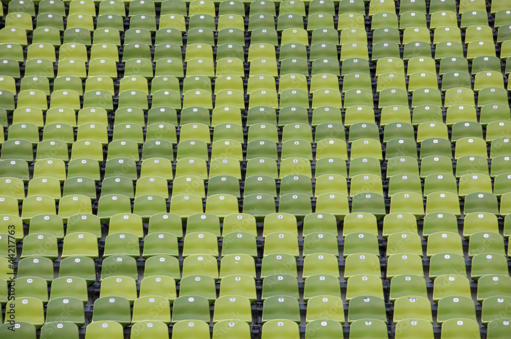 Fototapeta premium Sitzplätze