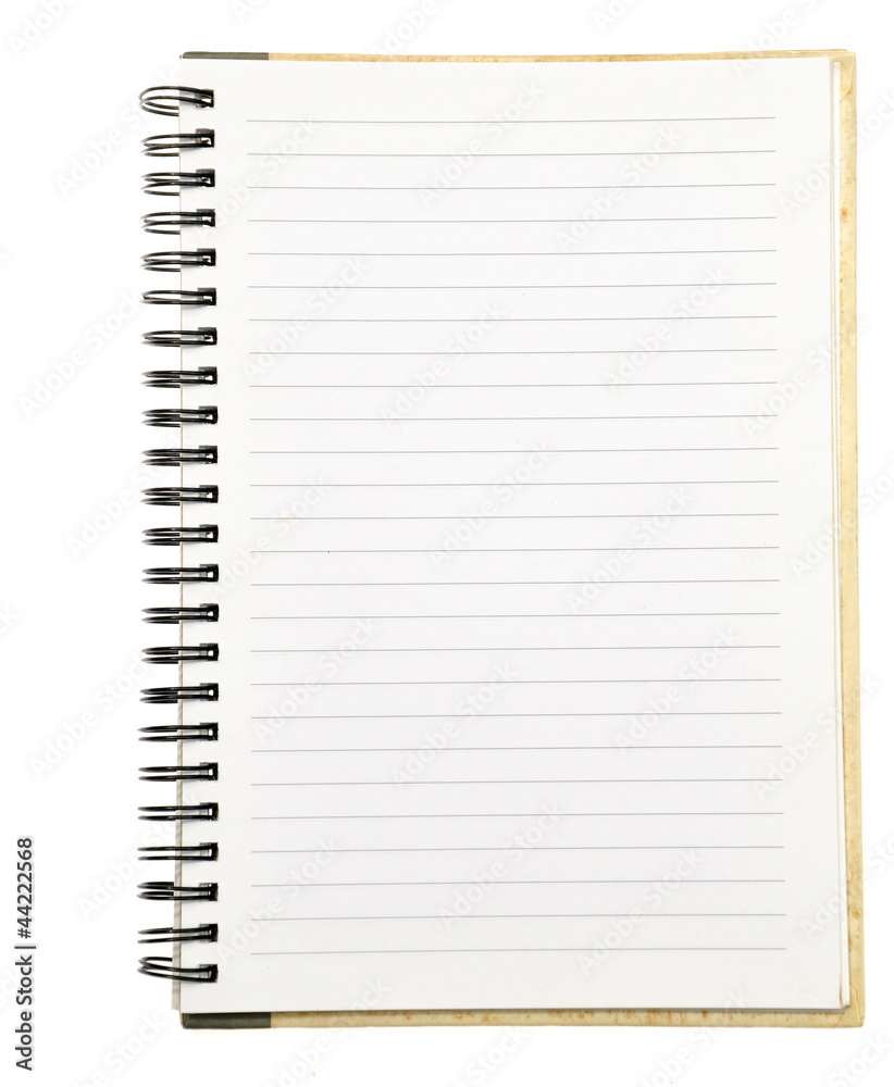 paper notebook