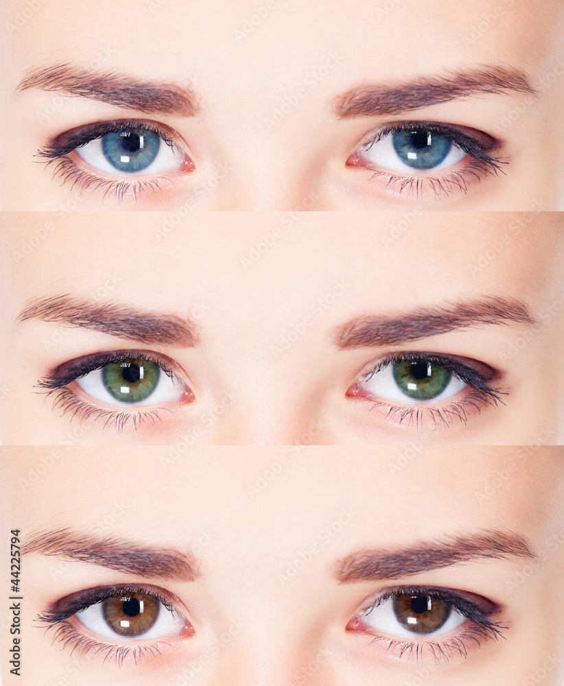 Woman eyes Woman eyes