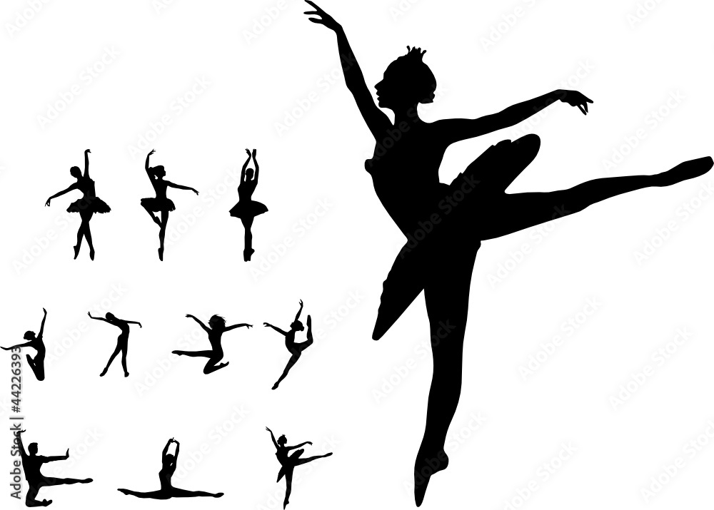 Set dance girl ballet