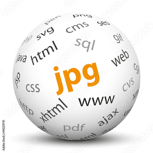 Kugel, JPG, Bildformat, Format, Internet, Grafik, Illustration