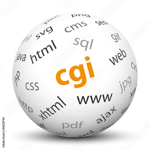Kugel, CGI, Webserver, Gateway, Software, serverseitig, Server