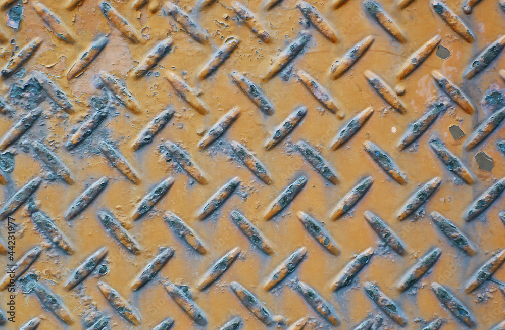 surface of the steel is rust.