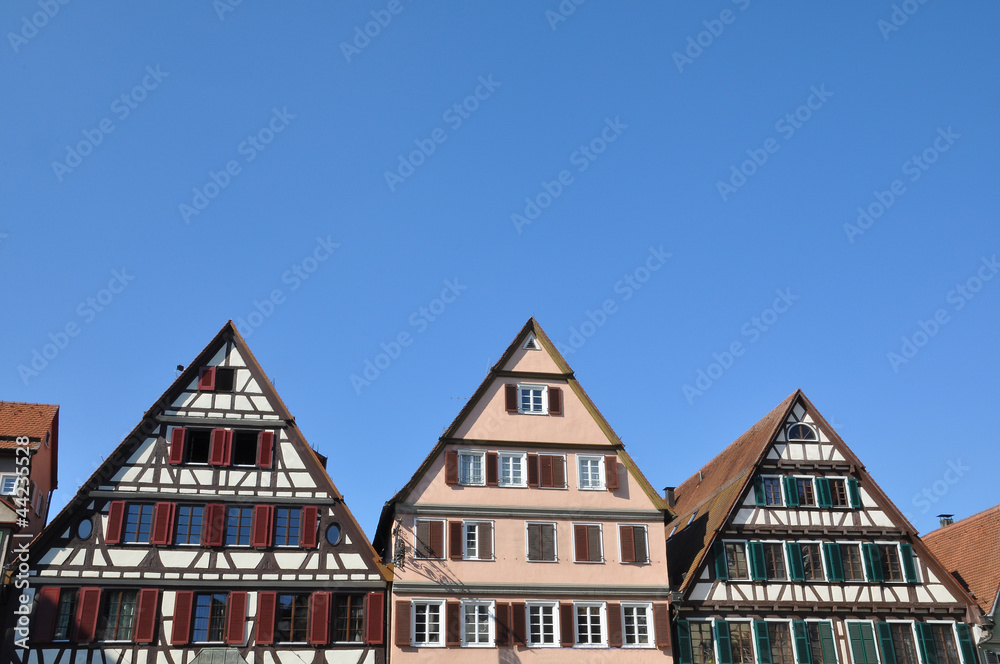 Fachwerkhäuser in Tübingen Fachwerkhäuser in Tübingen