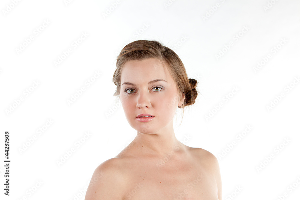 Image of a young and beautiful woman Image of a young and beautiful woman