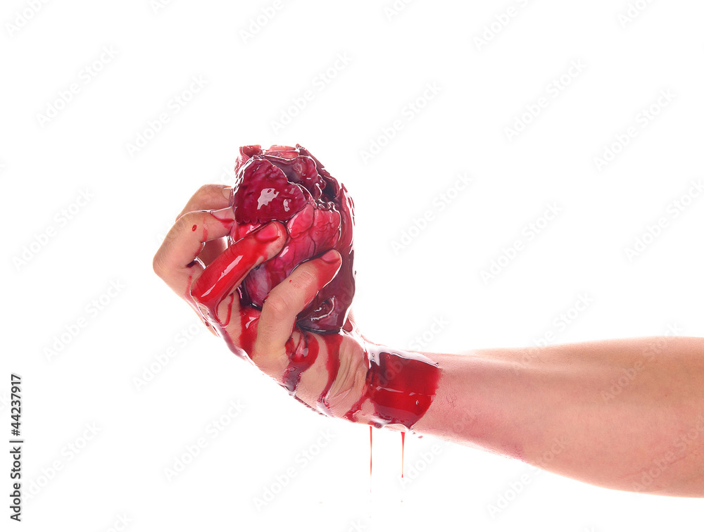 bloody hand