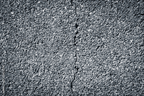 Cracked small granite wall background