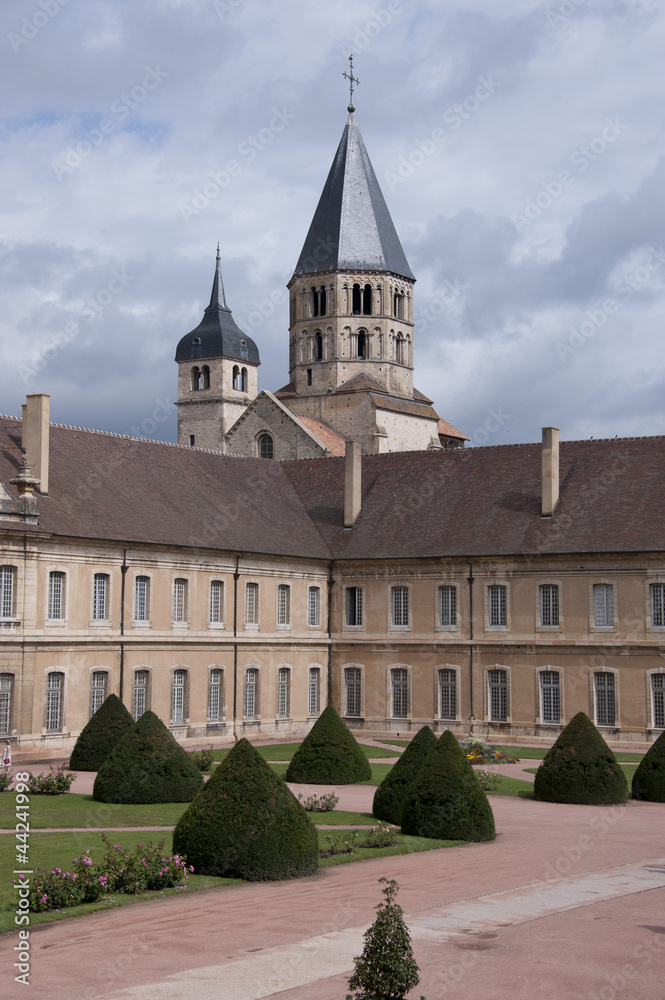 Fototapeta premium tower of the cluny abbey