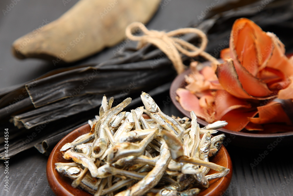 日本の代表的な乾物 Stock Photo Adobe Stock