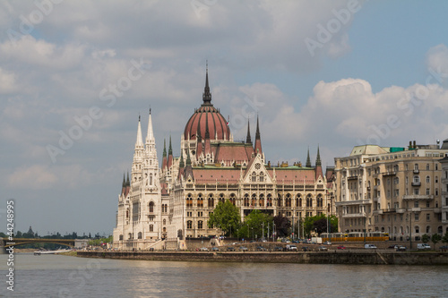 Budapest, the building of the Parliament (Hungary)