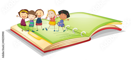 kids and book