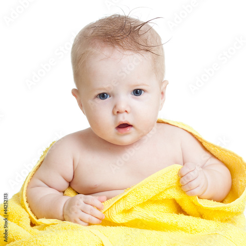Adorable happy baby girl  i...