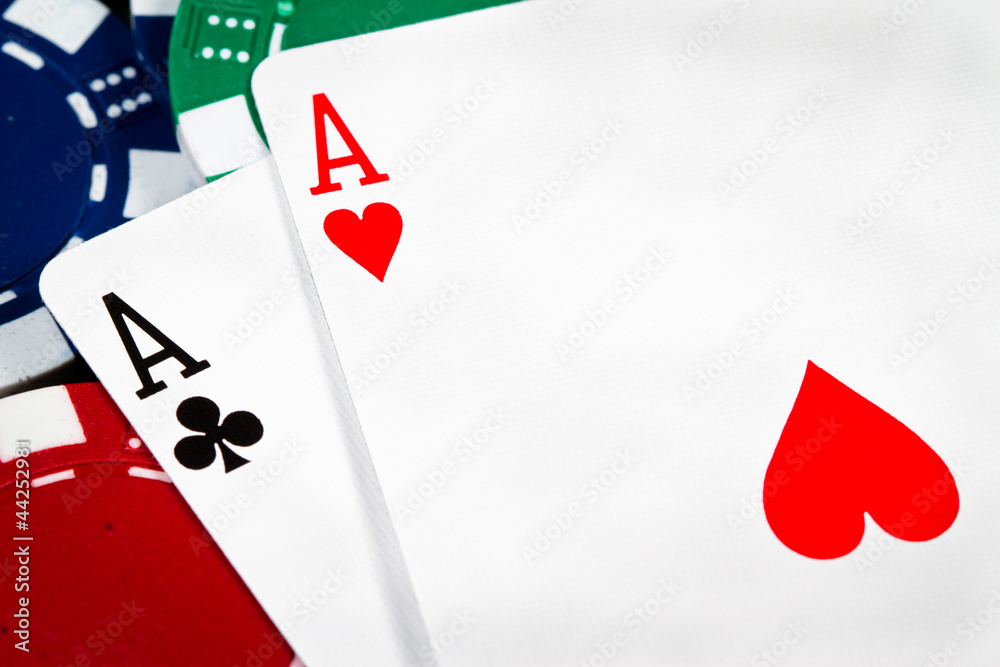 Obraz premium A pair of aces