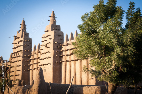 The Great Mosque of Djenné, Mali, Africa.