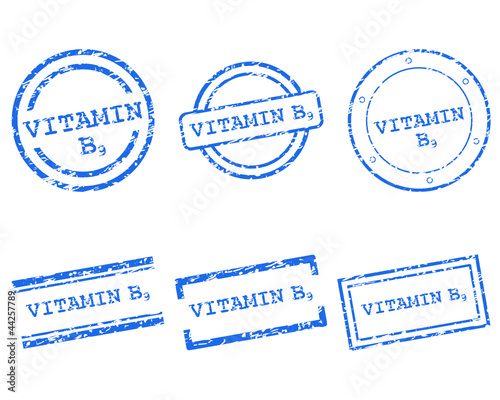 Vitamin B9 Stempel