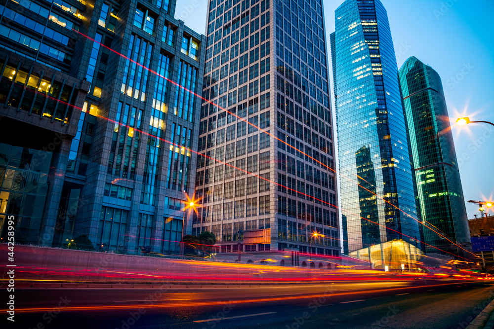 Obraz premium light trails