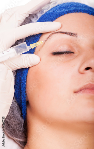 Cosmetic procedure Botox injections